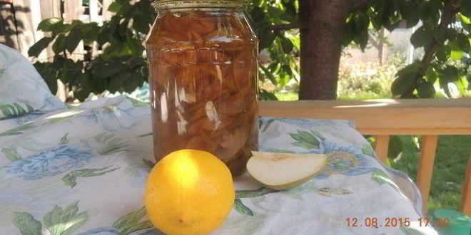 Рецепт Варенья из груш с лимоном Солнечная красавица