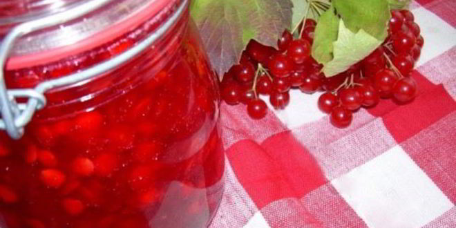Рецепт варенья из калины