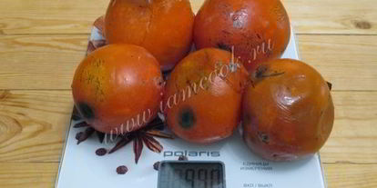 Шаг 3: варенья из хурмы