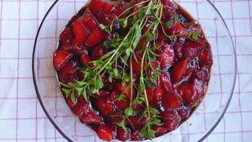 Рецепт Варенья из клубники с бальзамическим уксусом