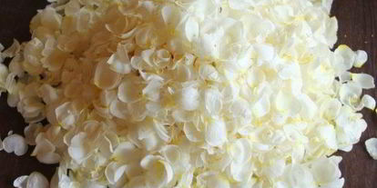 Шаг 1: варенья из лепестков белой розы