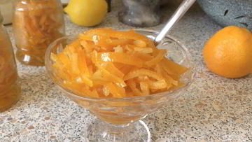 Рецепт Варенья из мандариновых корочек