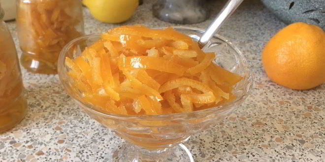 Рецепт варенья из мандариновых корочек