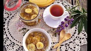 Рецепт Варенья из ревеня с бананом