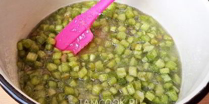 Шаг 5: варенья из ревеня с бананом