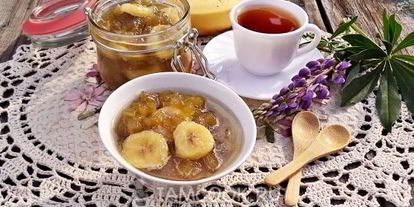 Шаг 9: варенья из ревеня с бананом