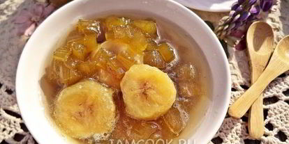 Шаг 10: варенья из ревеня с бананом