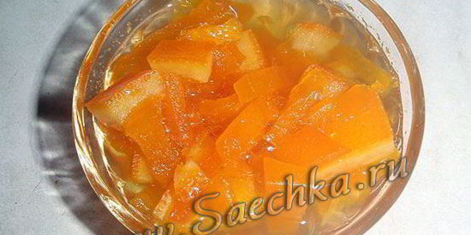 Рецепт Варенья из тыквы с апельсинами