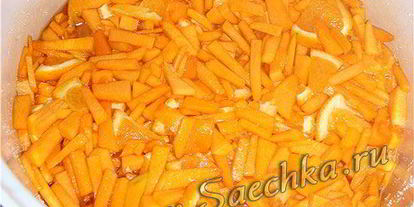 Шаг 2: варенья иза тыкв с апельсинами