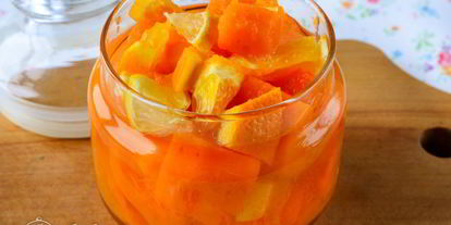 Шаг 4: варенья из тыквы с апельсином и лимоном