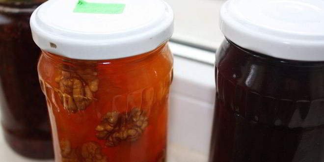 Рецепт варенья из тыквы с орехами