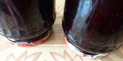 Шаг 4: варенья из жимолости