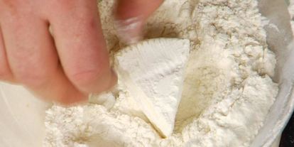 Шаг 2: жареного камамбера с вареньем из брусники