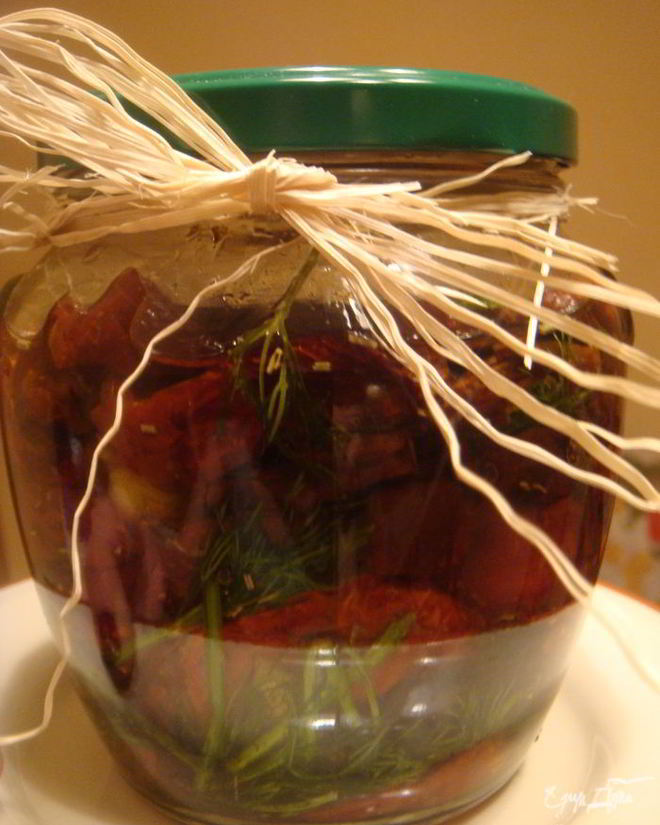 Рецепт вяленых помидорок