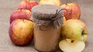 Рецепт Яблочного пюре без сахара на зиму