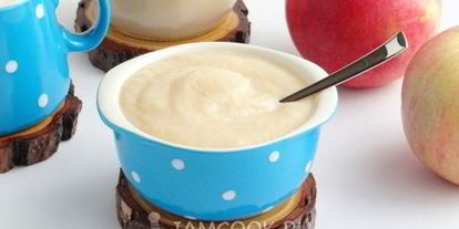 Шаг 13: яблочного пюре со сливками на зиму