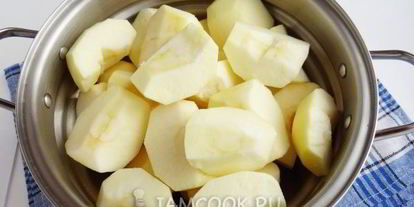 Шаг 3: яблочного пюре со сливками на зиму