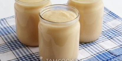 Шаг 9: яблочного пюре со сливками на зиму