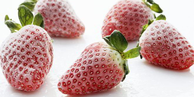 Рецепт замороженной клубники