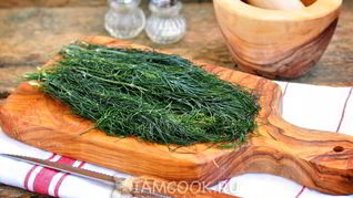 Рецепт Замороженного укропа на зиму