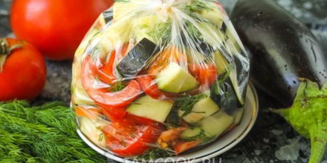 Рецепт Заморозки для баклажанной икры на зиму