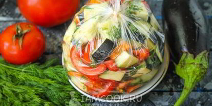 Шаг 10: заморозки для баклажанной икры на зиму