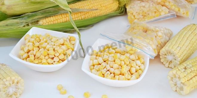 Рецепт заморозки кукурузы на зиму зернами