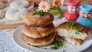 Рецепт Беляшей с куриным фаршем