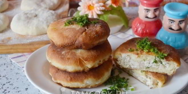 Рецепт беляшей с куриным фаршем