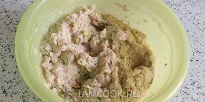 Шаг 8: беляшей с куриным фаршем