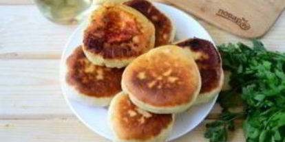 Шаг 8: беляшей с помидорами и сыром