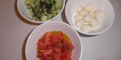 Шаг 1: брускетты кусочек италии