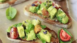 Рецепт Брускетты с авокадо
