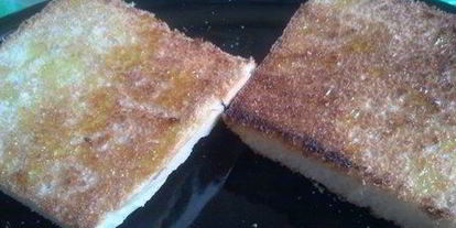 Шаг 2: брускетты с инжиром и пармской ветчиной