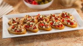 Рецепт Брускетты с курицей