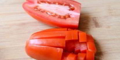 Шаг 4: брускетты с овощами