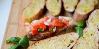 Шаг 8: брускетты с овощами