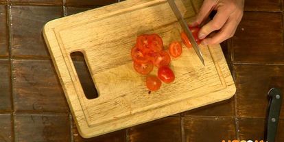 Шаг 4: брускетты с семгоя