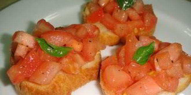 Рецепт брускетты в духовке