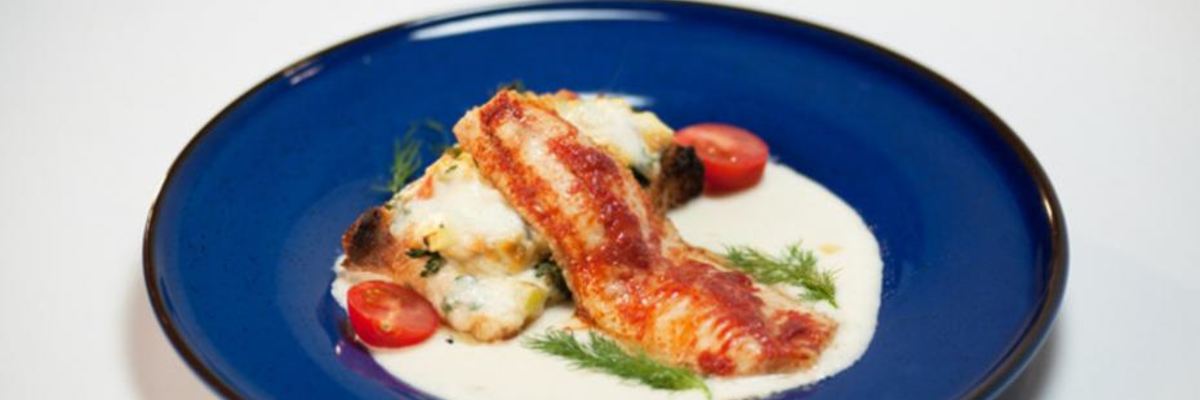 Рецепт Филе морского языка с брускеттой