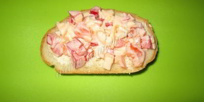 Шаг 6: горячего бутерброда брускетта