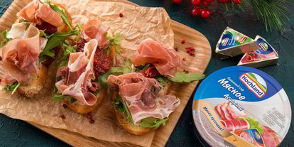 Шаг 6: итальянской брускетты с прошутто