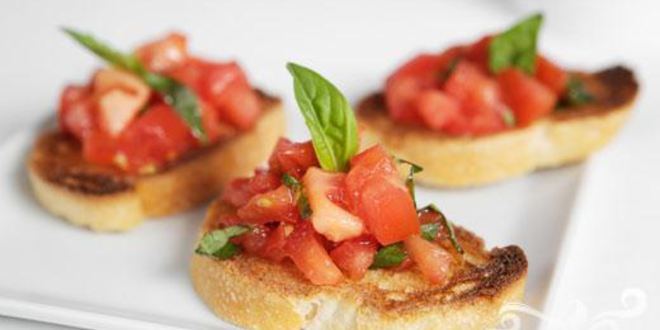 Рецепт итальянских брускетт