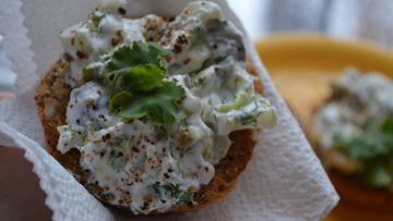 Рецепт Творожной брускетты