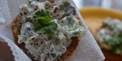 Шаг 4: творожной брускетты