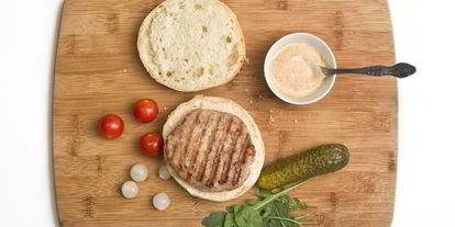 Шаг 3: бургера из индейки