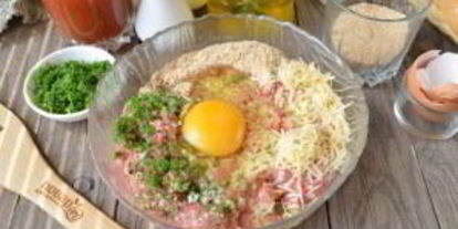 Шаг 2: бургера с фрикадельками