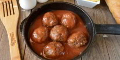 Шаг 5: бургера с фрикадельками