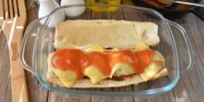 Шаг 8: бургера с фрикадельками