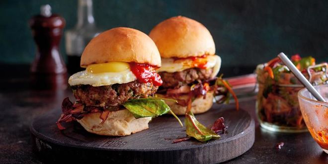 Рецепт бургера с рубленым козленком